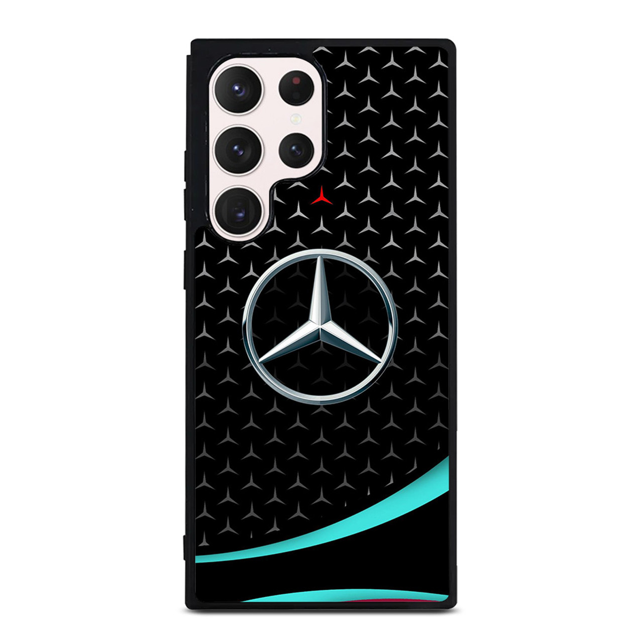 MERCEDES BENZ PATTERN LOGO Samsung Galaxy S23 Ultra Case Cover